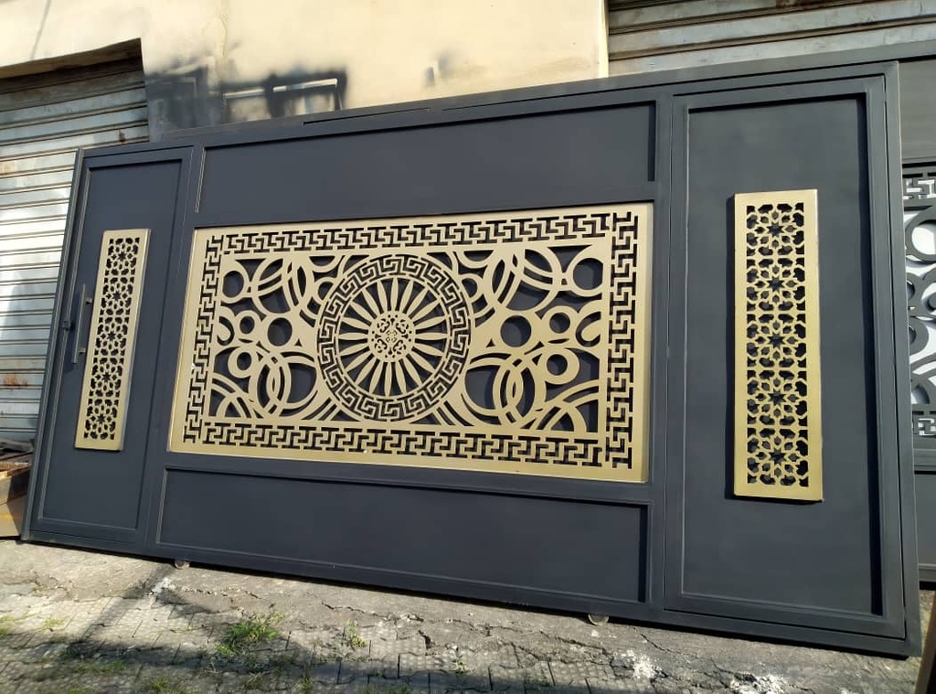 Lasercut Design Gate 2018LCG011