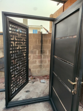 Double Panel Security Door